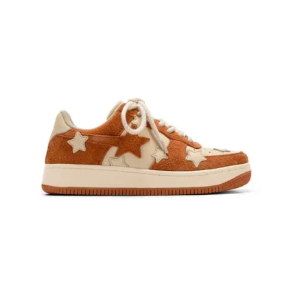 BAPESTA Superstar Brown Shoes