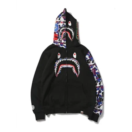 BAPE x F.C.R.B. Shark Full Zip Hoodie
