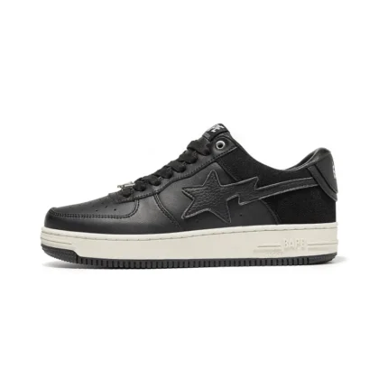 Bapesta STA Sk8 Black Shoes