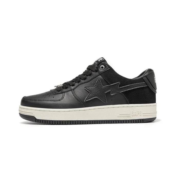 Bapesta STA Sk8 Black Shoes
