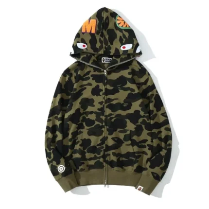 Army Green BAPE CAMO Hoodie