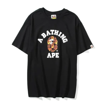 A BATHING APE 1ST CAMO COLLEGE TEE 1