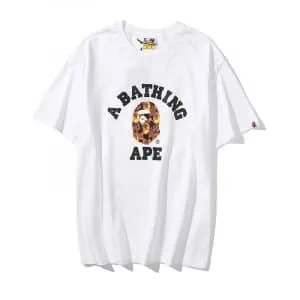 A BATHING APE 1ST CAMO COLLEGE TEE 2