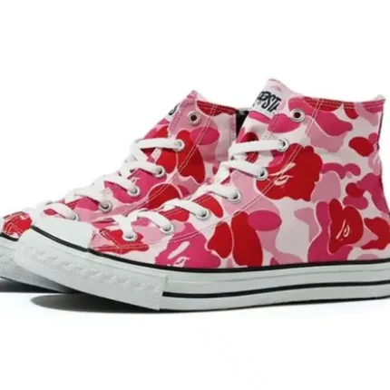 Pink BAPE shoes