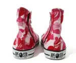 Pink BAPE shoes