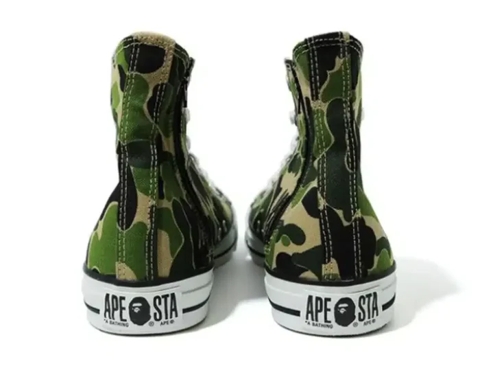 Pink BAPE shoes