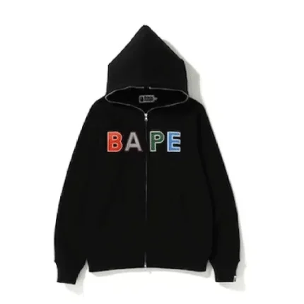 BAPE Applique Full Zip Hoodie