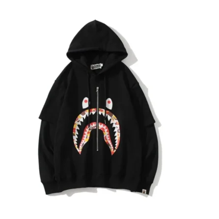 BAPE Basketball Felpe Black Hoodie