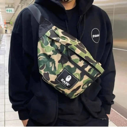 BAPE Camouflage Waist Bag