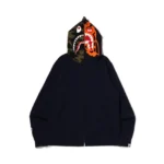 BAPE Crazy Face Full Zip Hoodie – Navy
