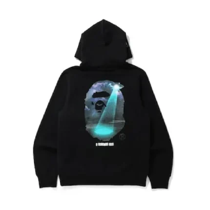BAPE Galaxy UFO Pullover Hoodie – Black