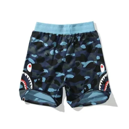 BAPE Light Blue Camo Shorts