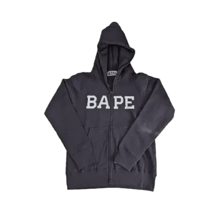 BAPE New Year 2025 Premium Zip Hoodie – Black