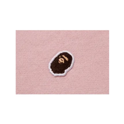 Pink BAPE One Point Pullover Hoodie