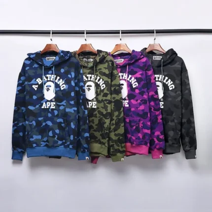 Bape City Camo Shark Hoodie Blue Black