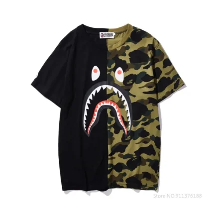 Bape x Neighborhood NBHD Shark Shirt