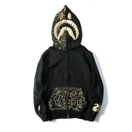 SPACE CAMO TIGER FULL ZIP HOOD Sweatshirt