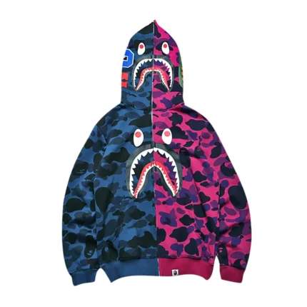 Ape-Man Head Shark BAPE Jacket Hoodie