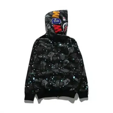 BAPE ABC Hoodie Ape Camo Shark