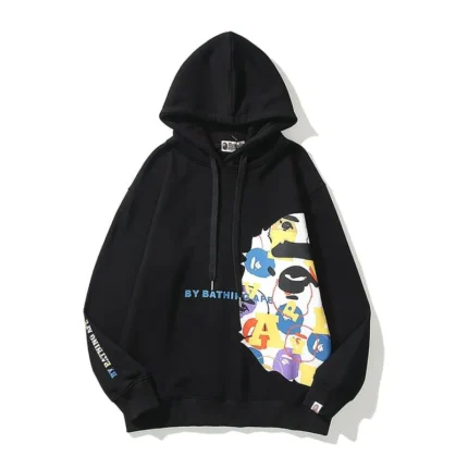 BAPE Ape Head Print Long Sleeve Sweater