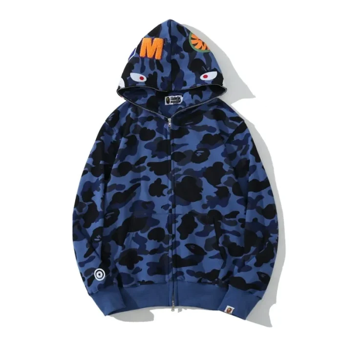 BAPE Camo Zipper Hoodie