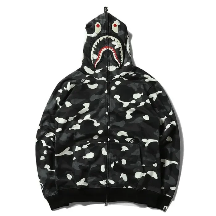 BAPE Cut and Sewn Brushed Hoodie