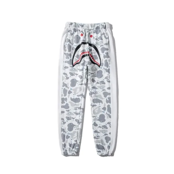 BAPE Shark Camouflage Loose Pant