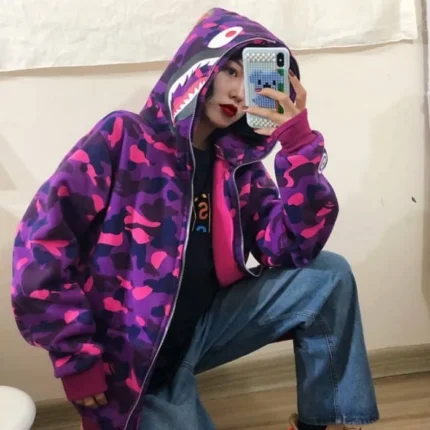 BAPE Shark Full Zipper Hoodie