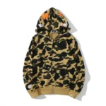 BAPE x COACH Shark Camouflage Hoodie