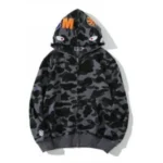 BAPE x COACH Shark Camouflage Hoodie